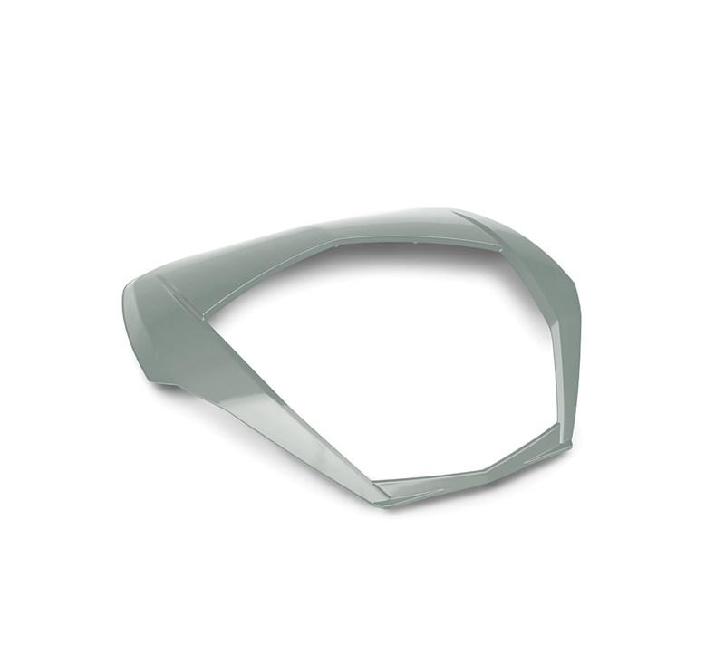 Topkoffer (47L) Kleurdeel,  Metallic Matte Silver (60S)