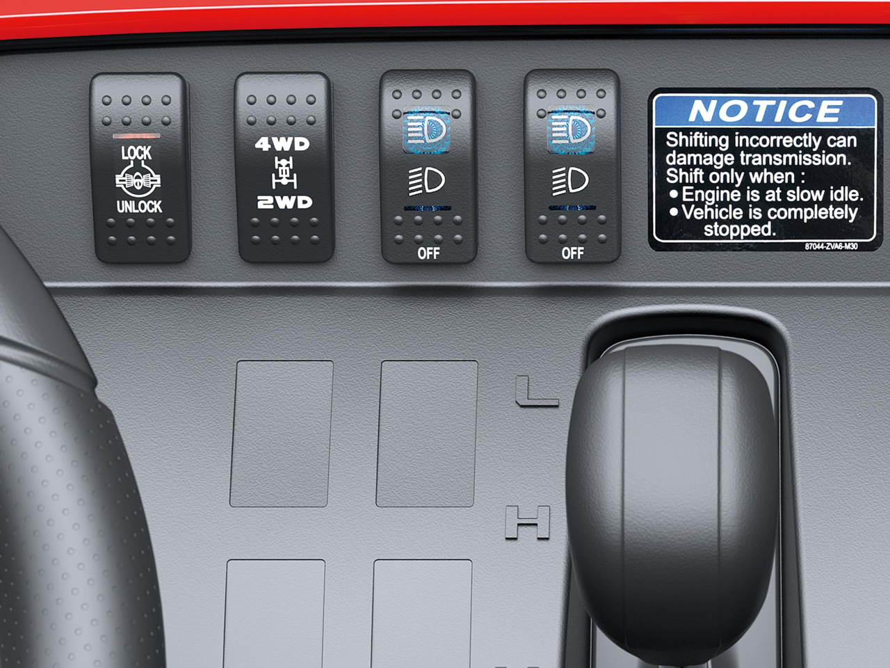 Elektronisch Selecteerbare 4WD en Sperdifferentieel