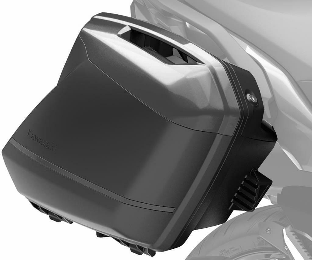 Zijkofferdeksel Set, Metallic Matte Graphene Steel Gray (68P)