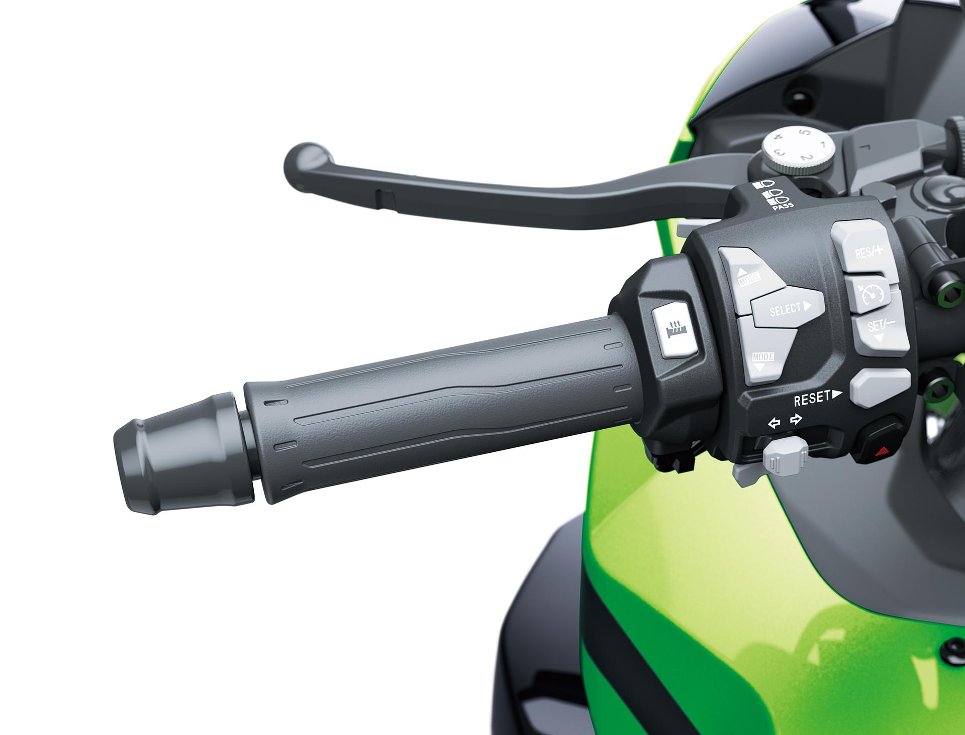 Handvatverwarming (Ninja 1100SX)